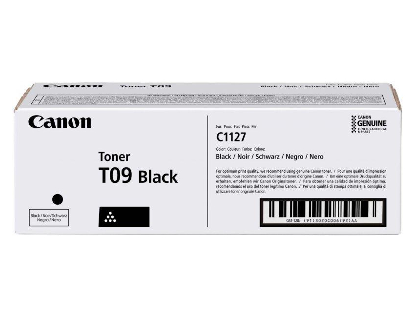 Toner Cartridge Canon T09 Black, for i-SENSYS X C1127i, C1127iF, C1127P
