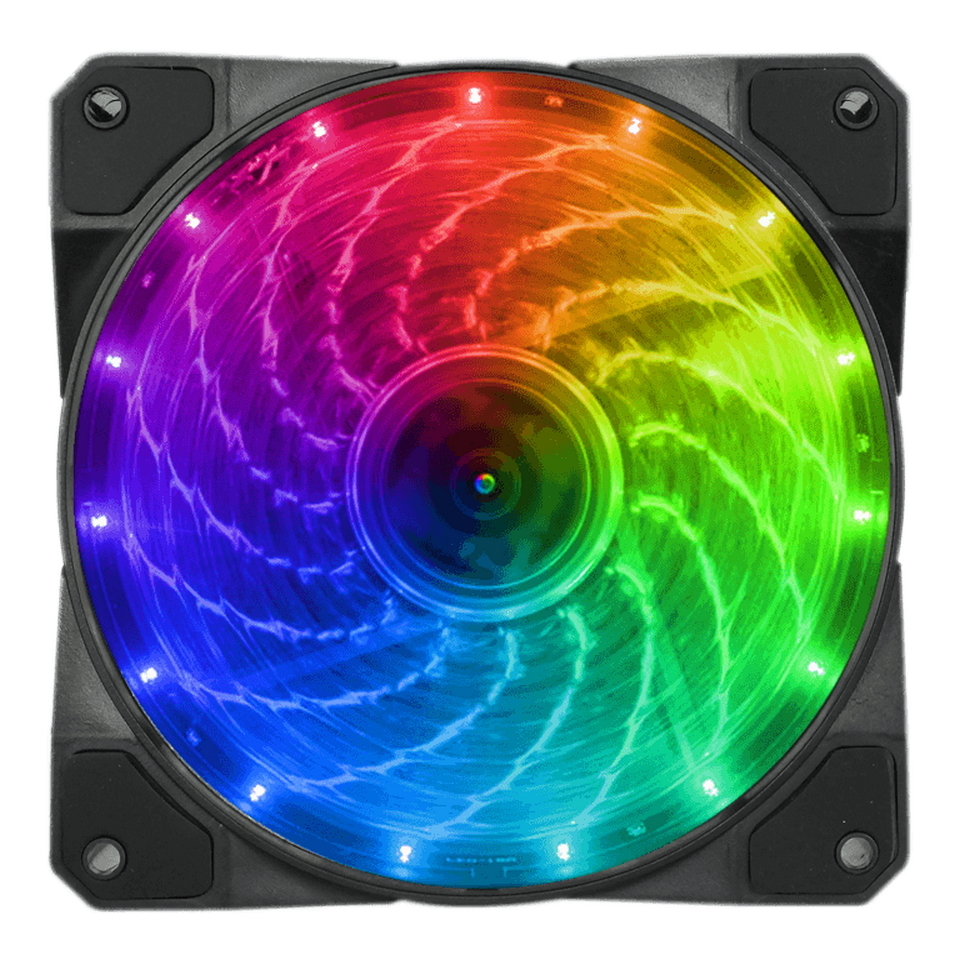 Cumpara  Ventilatoare pentru PC - PC Case Fan GAMEMAX FN-12Rainbow-M, 120mm, AR..