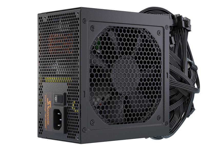 Power Supply ATX 650W Seasonic B12 BC-650 80+ Bronze, 120mm fan, S2FC, Flat black cables