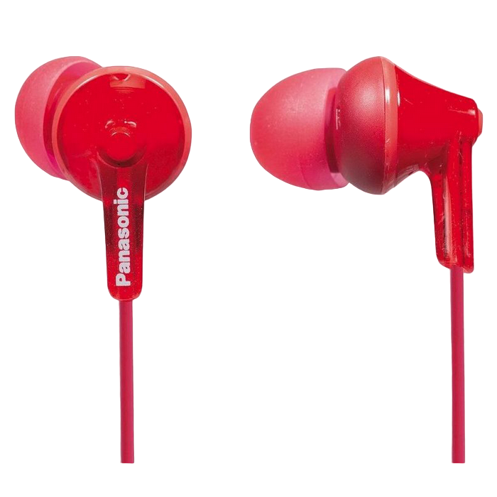 Cumpara  Casti audio - Earphones Panasonic RP-HJE125E-R Red, w/o Mic..