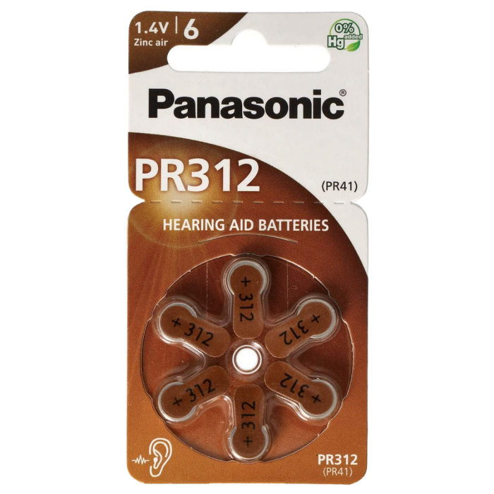 PR312, Blister*6, Panasonic, PR-312..