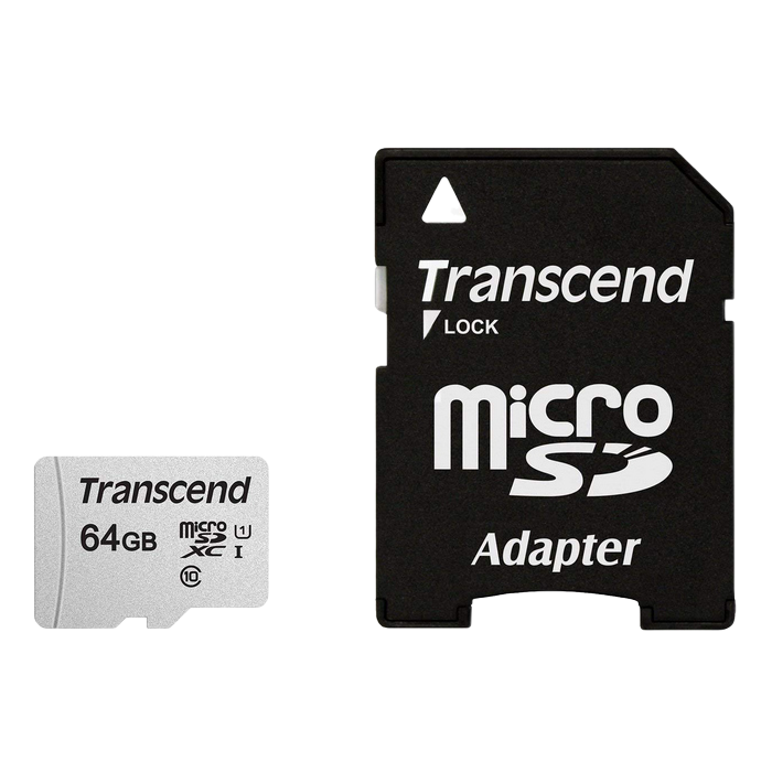 .64GB MicroSD (Class 10) UHS-I (U1),+SD adapt..