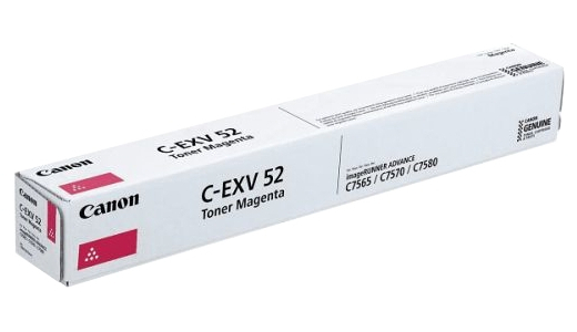 Toner Canon C-EXV52 Magenta (xxxg/appr. 66 500 pages 5%) for iR ADV C75xxi, DX C77xxi