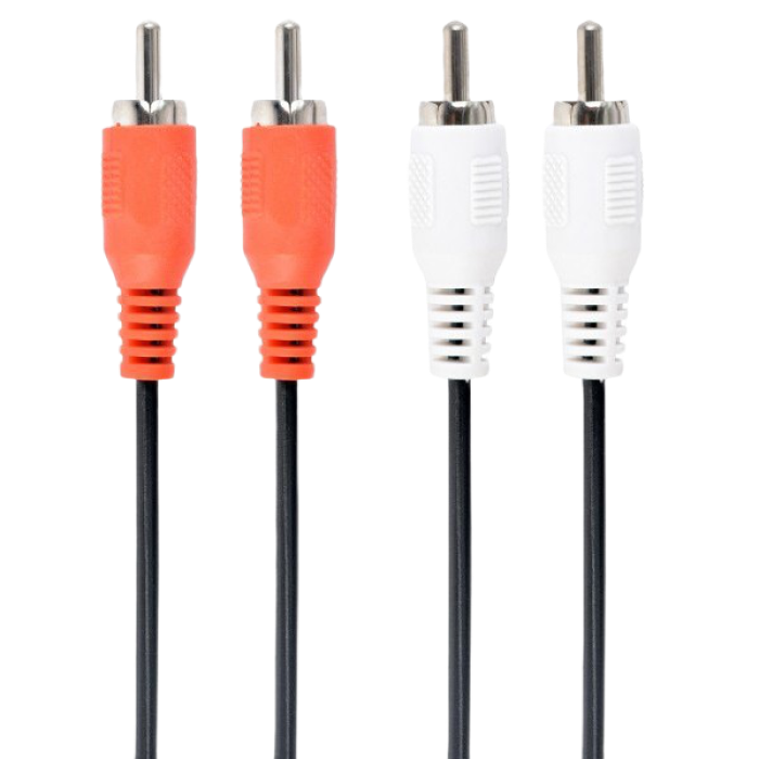 Cumpara  Аудиокабели и адаптеры - Cable RCA*2 - RCA*2,  1.8m, Cablexpert, CCA-2..