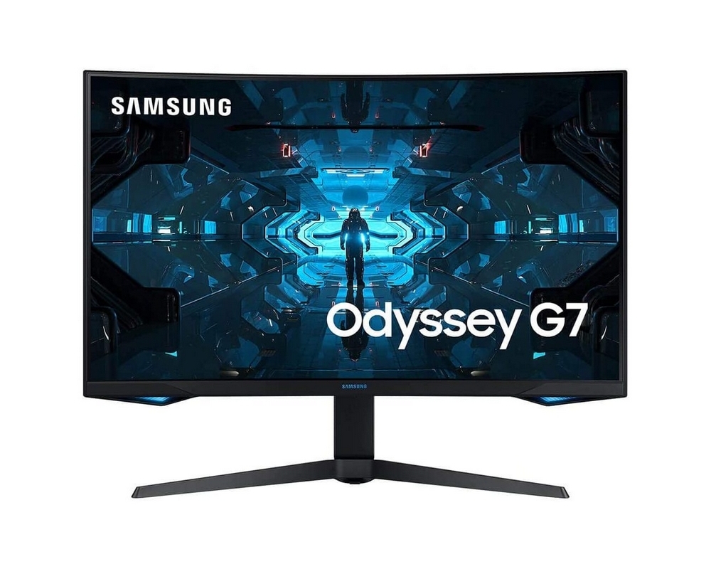 27" SAMSUNG Odyssey G7 C27G75TQSI, Black,Curved-VA,2560x1440, 240Hz,G-Sync,1ms,350cd,DP+HDMI,Pivot