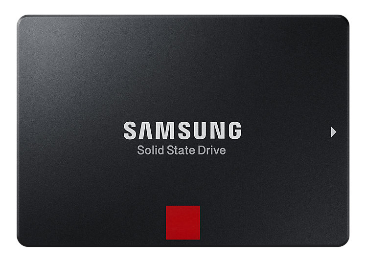2.5" SATA SSD  512GB Samsung 860 PRO "MZ-76P512BW" [R/W:560/530MB/s, 100K IOPS, MJX, VNAND 2bit MLC]