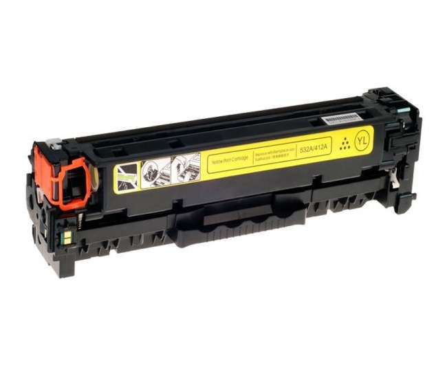Cumpara  Imprimante / Scanere / MFD - Laser Cartridge for HP CC532A yellow Compatib..