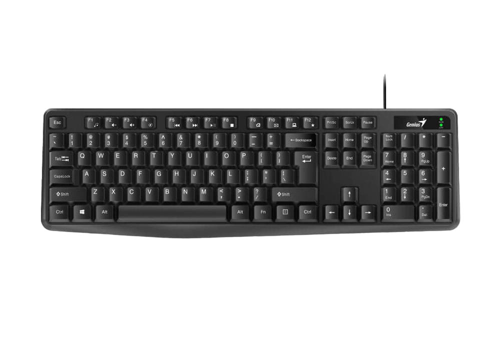 Cumpara  Tastaturi - Keyboard Genius KB-117, Classic, 12 Fn keys, ..