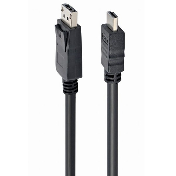 Cable  DP to HDMI 10.0m Cablexpert, CC-DP-HDMI-10M