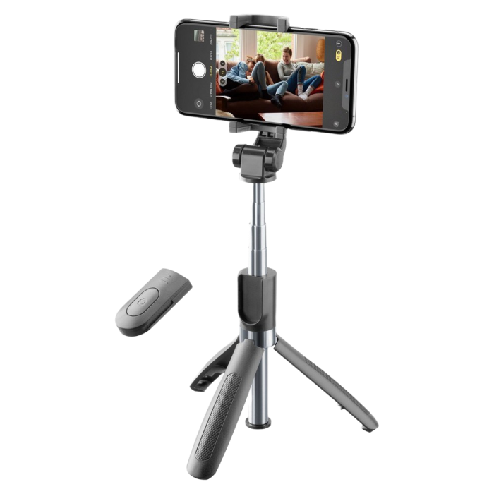 Bluetooth Selfie Stick Tripod Cellular, Black..