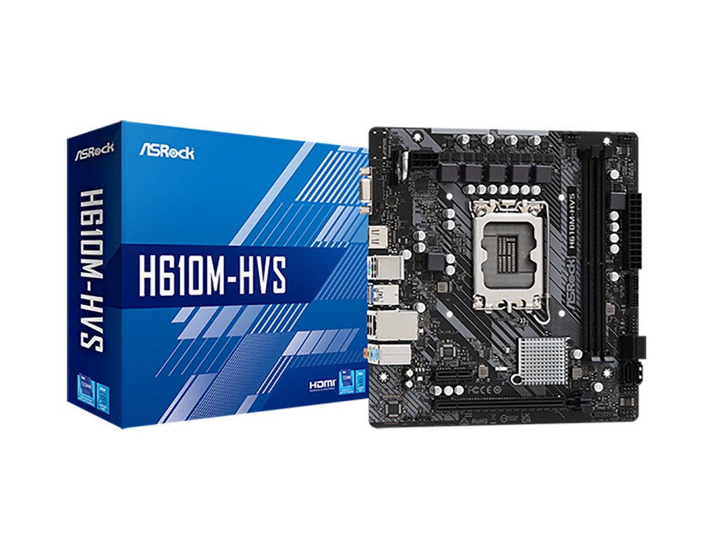 Cumpara  Plăci de bază - MB S1700 ASRock H610M-HVS,  mATX..