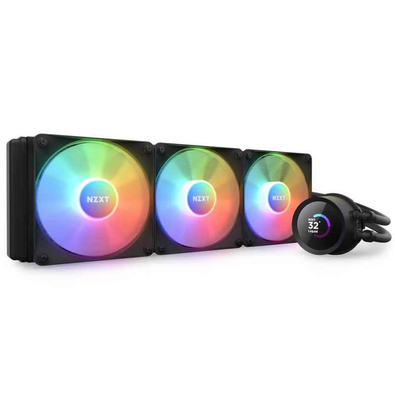 AIO Liquid Cooling NZXT Kraken 360 RGB Black ..