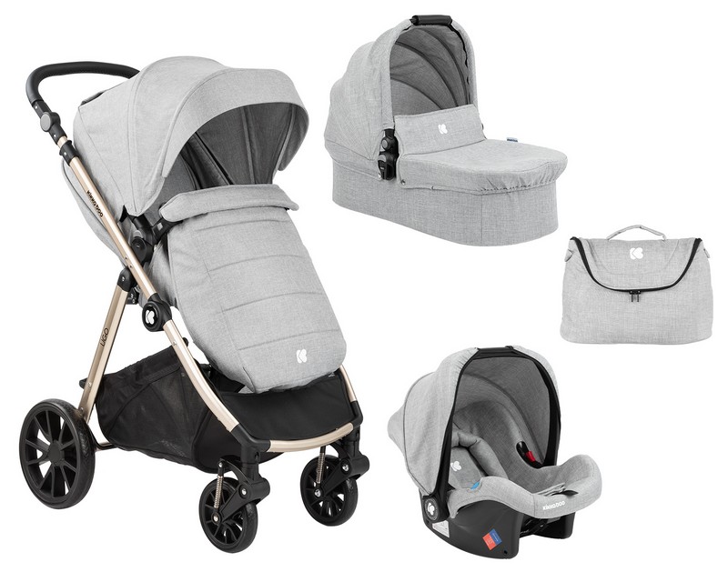 Stroller Kikka Boo 3 in 1 Ugo, Ligh..