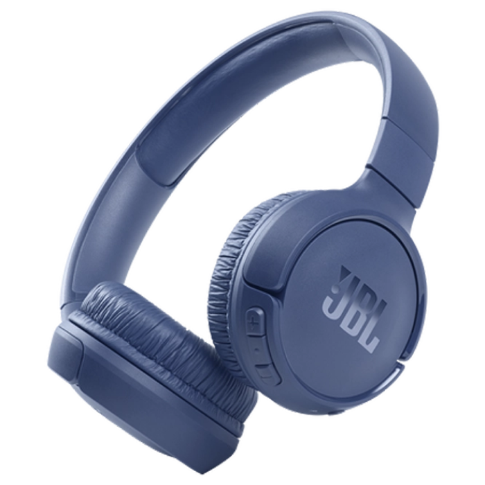 Headphones  Bluetooth  JBL T510BT, Blue, On-ear