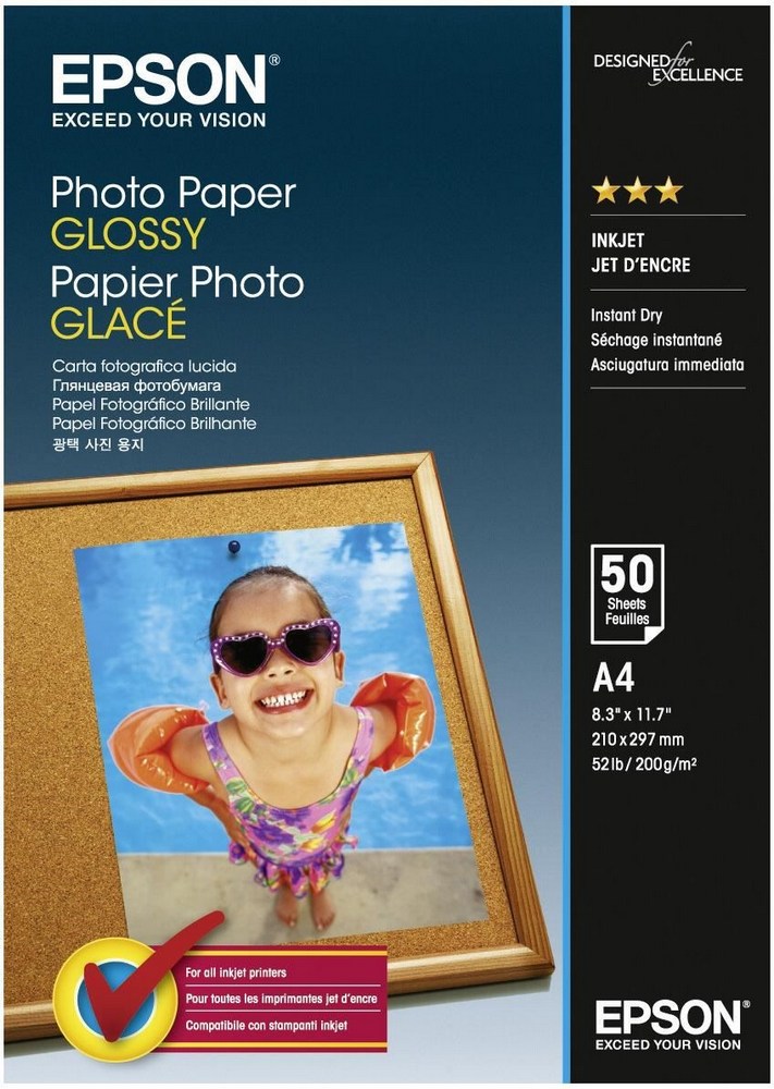 Cumpara  Hârtie de imprimare - Photo Paper A4 200gr 50 sheets Epson Glossy..