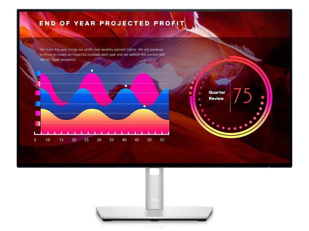 23,8" Монитор DELL U2422H, IPS 1920x1080 FHD, Серебристый