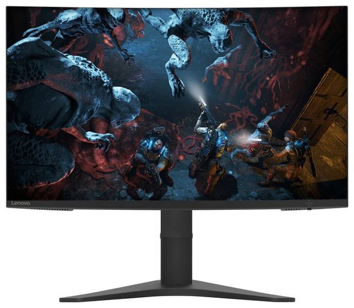 31,5" Игровой монитор Lenovo G32qc-10, VA 2560x1440 WQHD, Чёрный