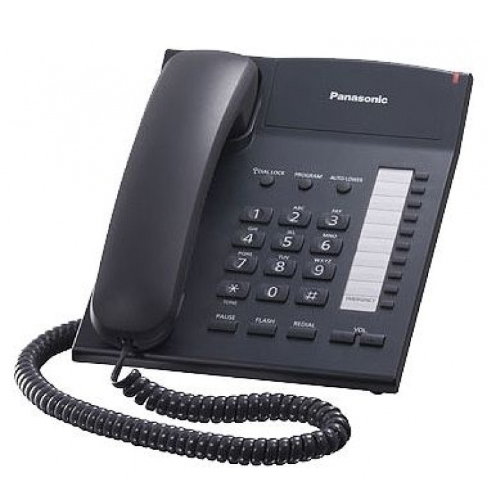 Cumpara  Telefoane cu fir - Telephone Panasonic KX-TS2382UAB, Black, Ring..