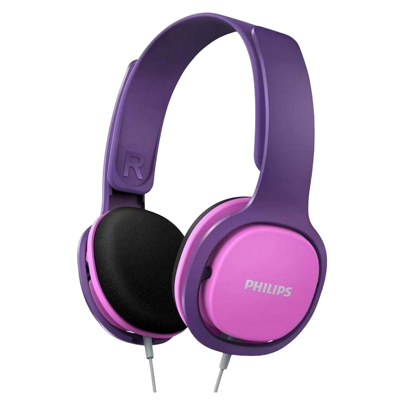 Headphones Philips Kids SHK2000PK/00, Violet/Pink