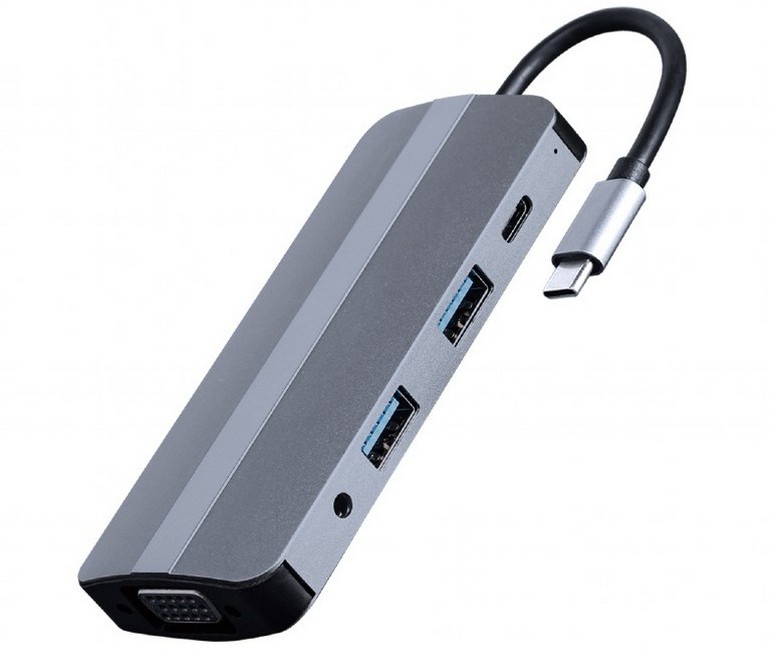 Docking Station Gembird A-CM-COMBO8..