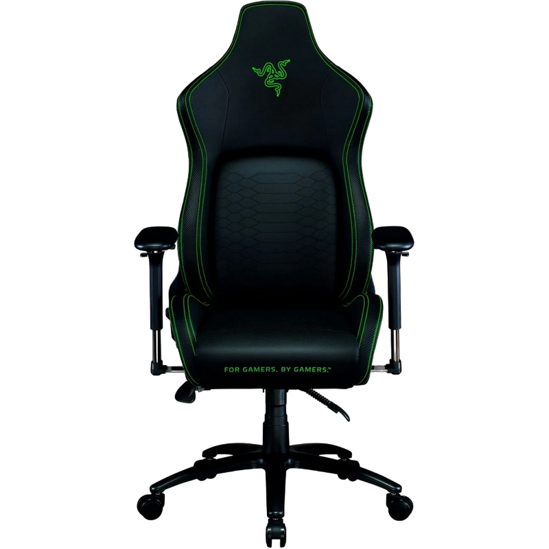 Gaming Chair Razer Iskur, Max.load 136 kg, Hieght:170-180cm, 4D Armrest, Lumbar Support, Black/Green
