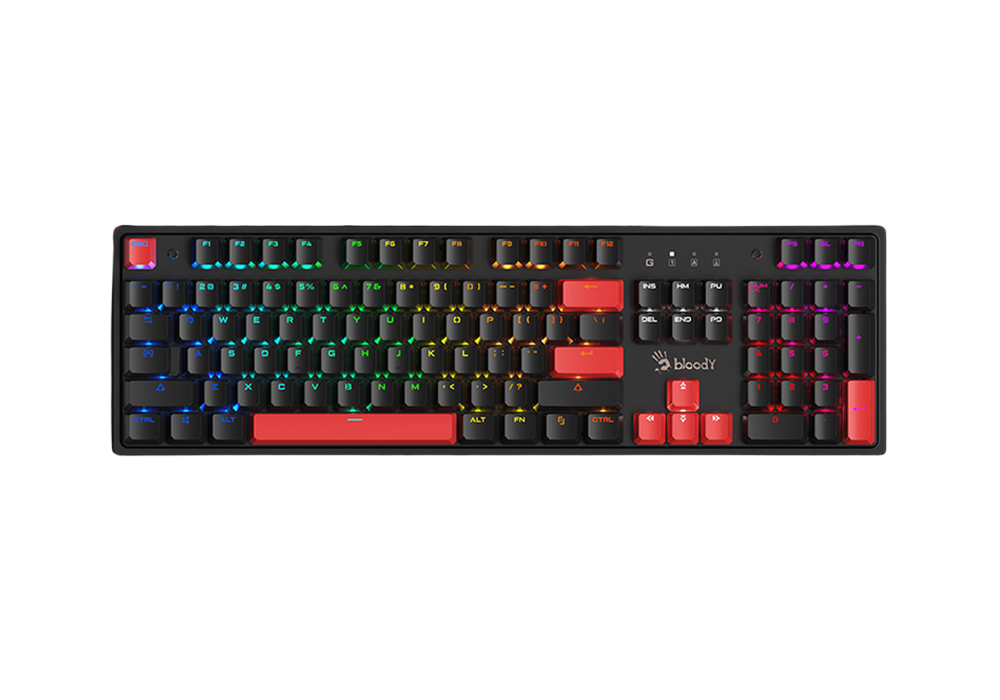 Клавиатура Bloody S510R, Проводное, Fire Black