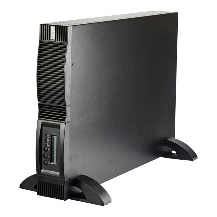 UPS PowerCom VRT-1500, Rack&Tower, 1500VA/1350W, Online, LCD, USB,SNMP SLOT, Ex.Batt. Con., 2xSchuko