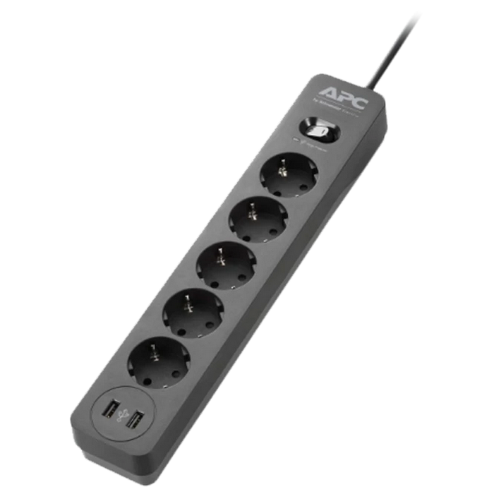 APC PME5U2B-RS Essential SurgeArrest 5 Outlet..