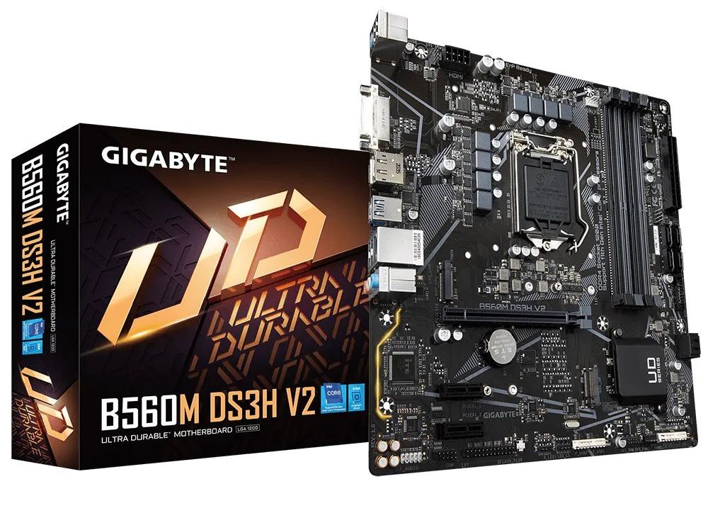 Cumpara  Plăci de bază - MB S1200 Gigabyte B560M DS3H V2 1.0  mATX..