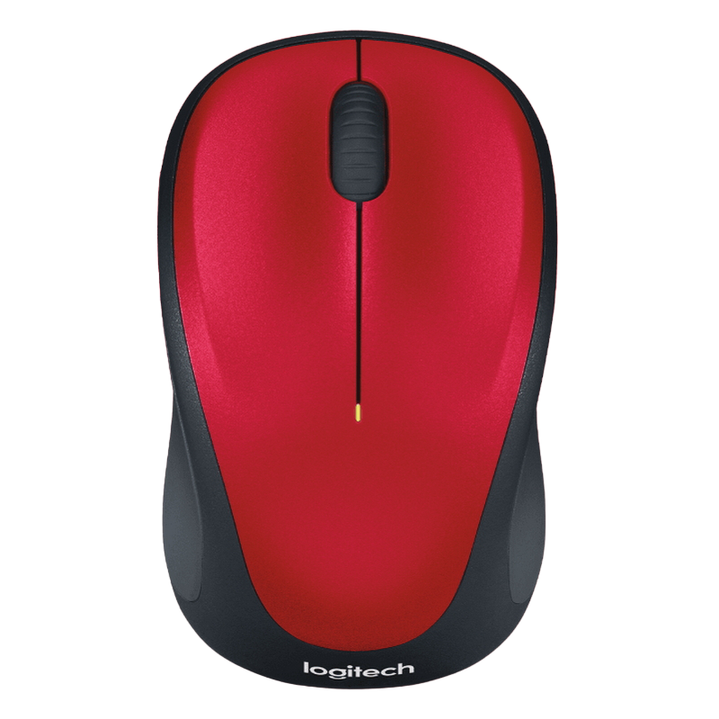 Mouse Logitech Retail M235 , Wireless, Nano-receiver, Red