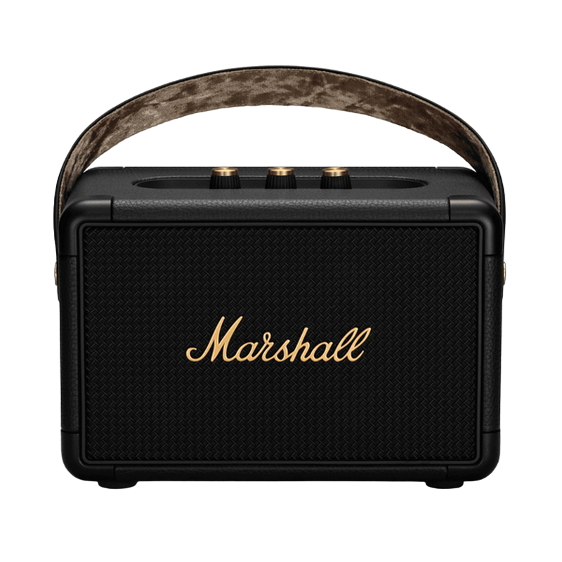 Marshall Kilburn II Portable Bluetooth Speaker - Black and Brass