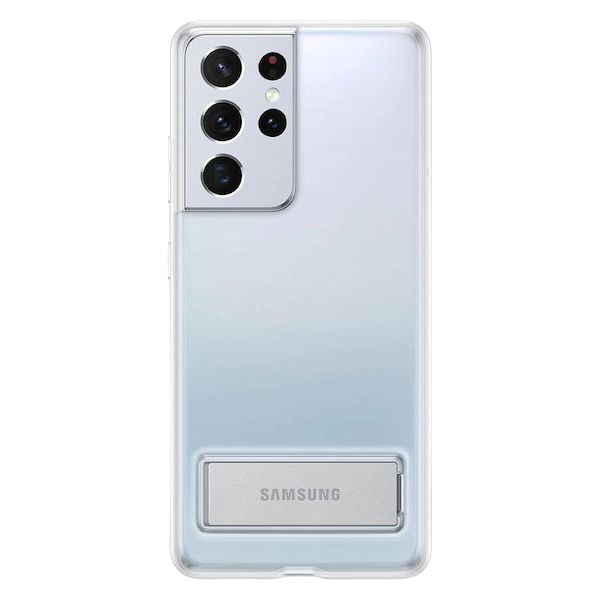 Original Sam. Clear Standing cover Galaxy S21 Ultra, Transparent