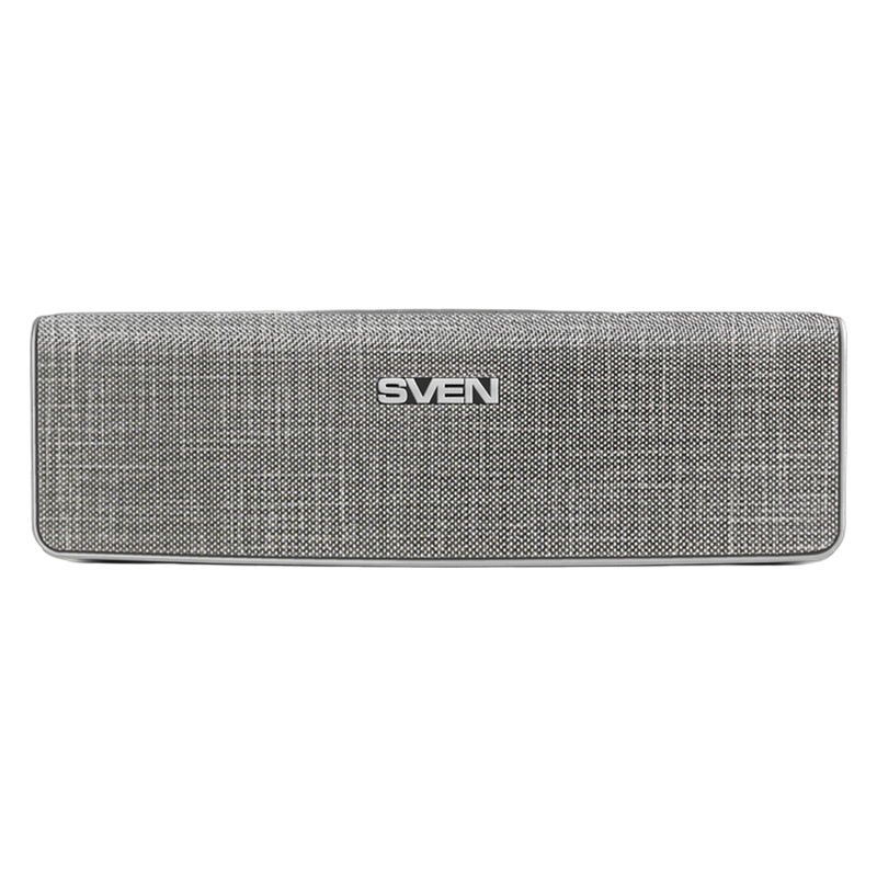 Speakers SVEN "PS-195", Gray, 16W, Bluetooth, FM, USB, microSD, 2400mA*h