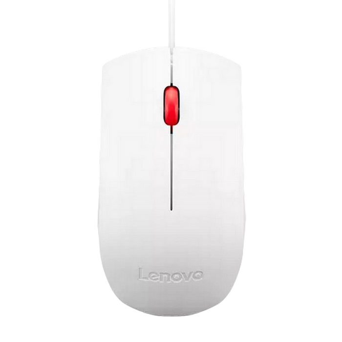 Lenovo Essential USB Mouse White..