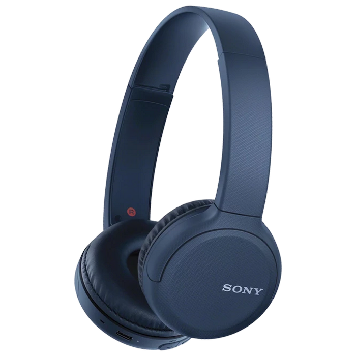 Bluetooth Headphones  SONY  WH-CH510, Blue, EXTRA BASS™