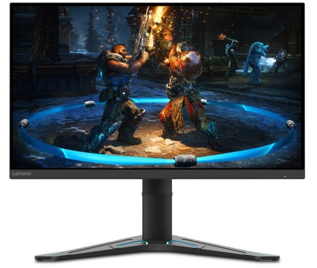 27" Игровой монитор Lenovo G27q-20, IPS 2560x1440 WQHD, Чёрный