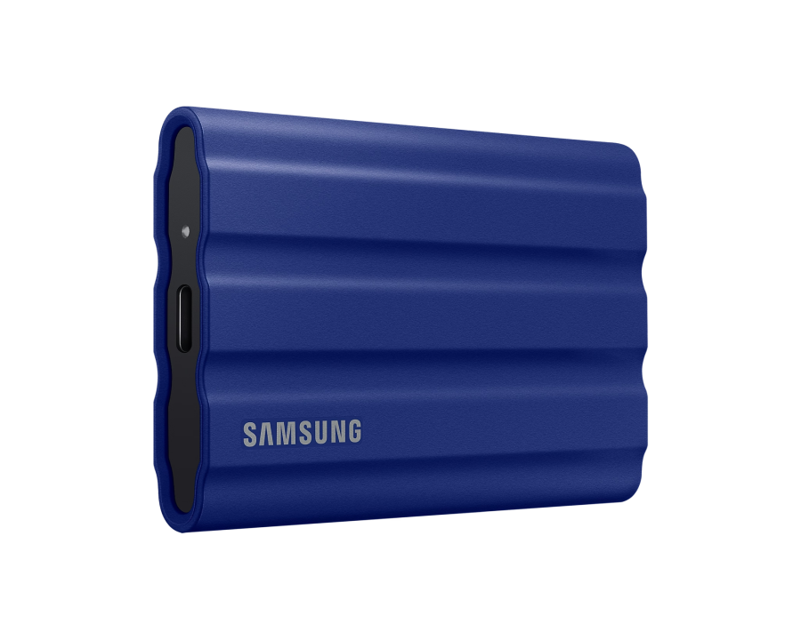 Cumpara  Unități HDD și SSD externe - 2.0TB Samsung Portable SSD T7 Shield Blue, US..