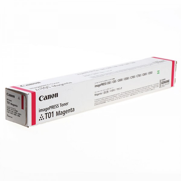 Toner Canon T01 Magenta (1040g/appr. 39.500 pages 5%) for imagePRESS C8xx,C7xx,C6xx,C6x