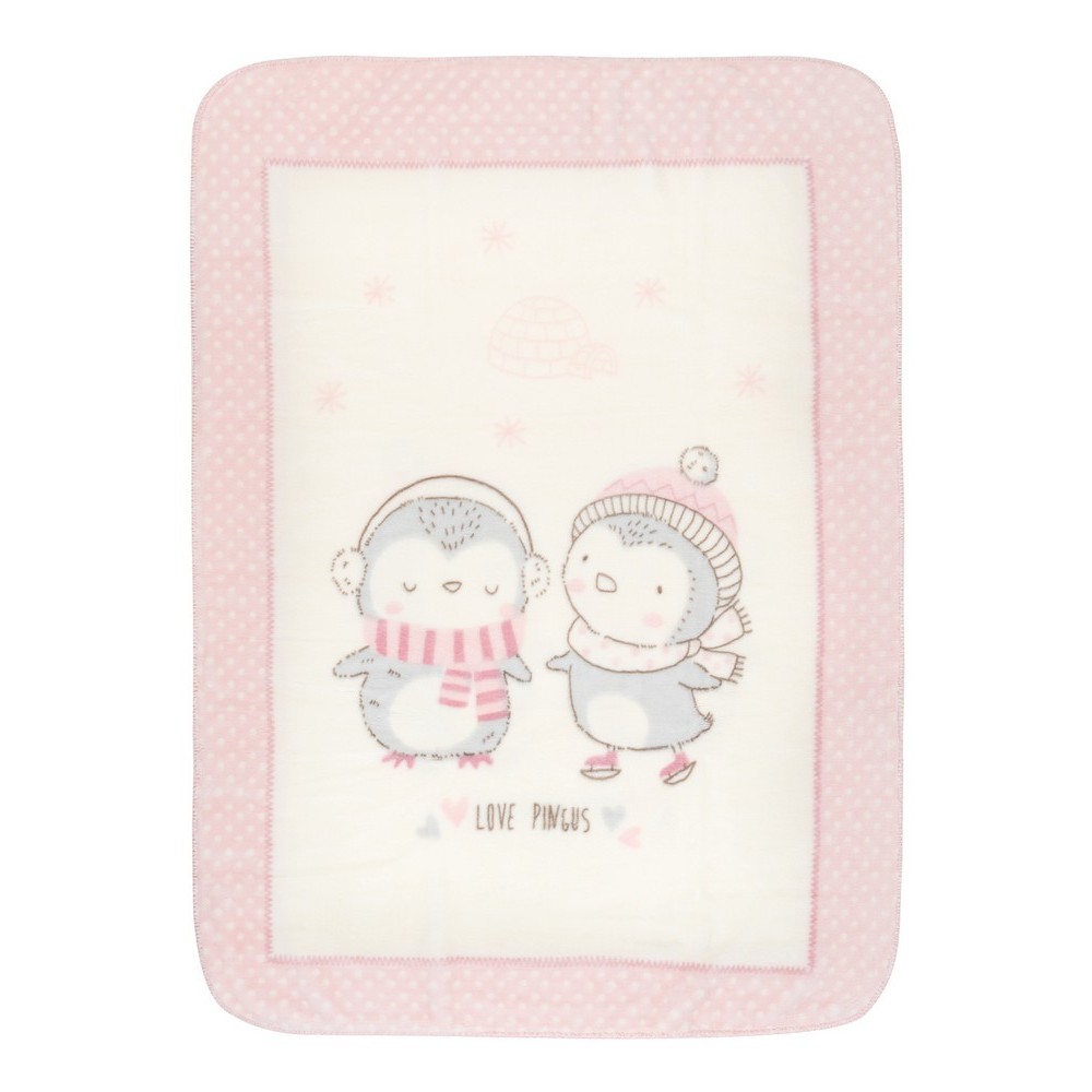 Cumpara  Pături pentru copii - Super soft baby blanket 110/140 Love Pingus P..