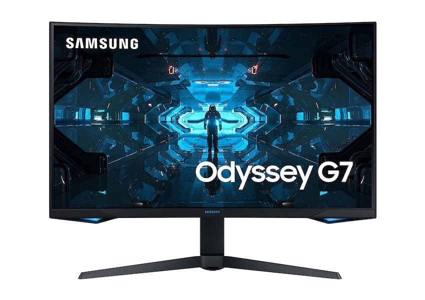 31,5" Игровой монитор Samsung C32G75TQS, VA 2560x1440 WQHD, Чёрный