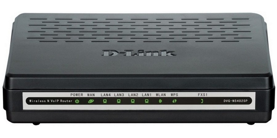 Cumpara  Adaptoare ATA - D-Link Wireless N Voip Router, DVG-N5402SP/1S..