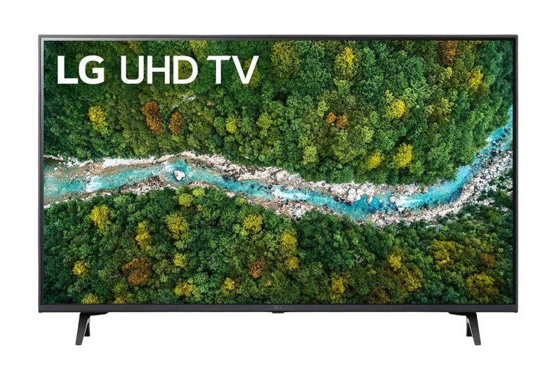 43" LED TV LG 43UP77026LB, Black (3840x2160 UHD, SMART TV, DVB-T2/C/S2)