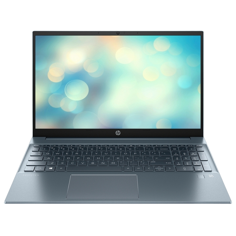 Ноутбук 15,6" HP Pavilion 15-eh1035ur, Fog Blue, AMD Ryzen 7 5700U, 16Гб/512Гб, FreeDOS