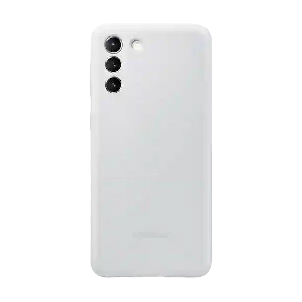 Original Sam. silicone cover Galaxy S21+, Light Gray