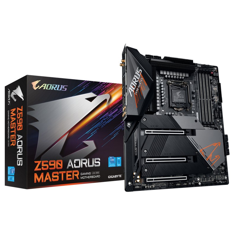 Cumpara  Plăci de bază - MB S1200 Gigabyte Z590 AORUS MASTER 1.0  ATX..