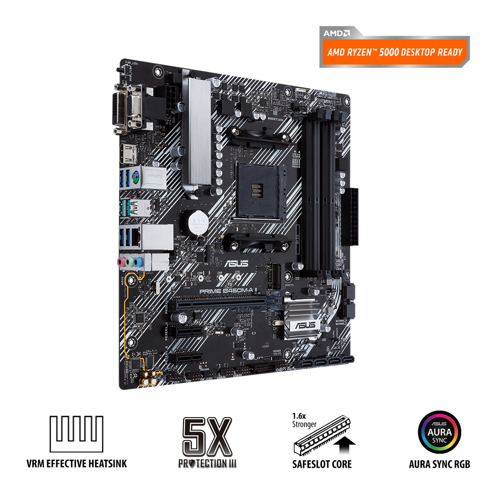 Cumpara  Plăci de bază - MB AM4 Asus PRIME B450M-A II  mATX..