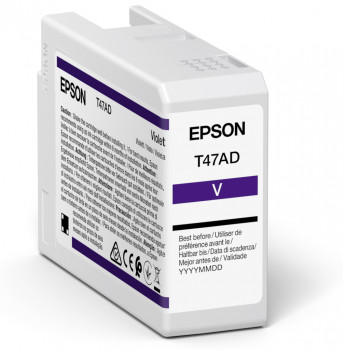 Картридж чернильный Epson T47AD UltraChrome PRO 10 INK, C13T47AD00, Фиолетовый