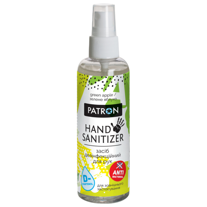 DISINFECTANT GREEN APPLE 100 мл F3-036 PATRON..