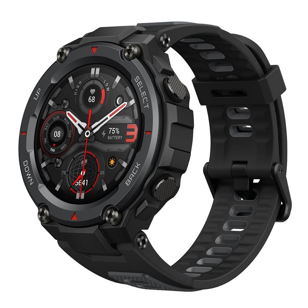 Cumpara  Ceasuri inteligente - Xiaomi Amazfit T-Rex Pro, Meteorite Black..