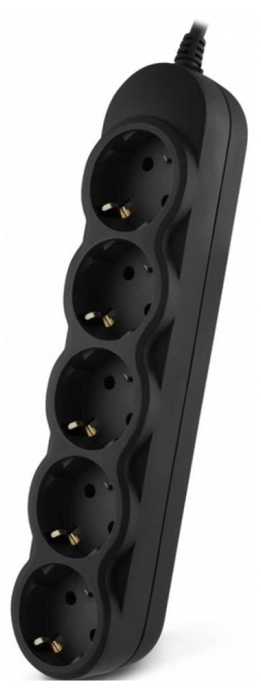 Surge Protector   for UPS, SVEN EX-I5, 1.8m, 5 Sockets, Black